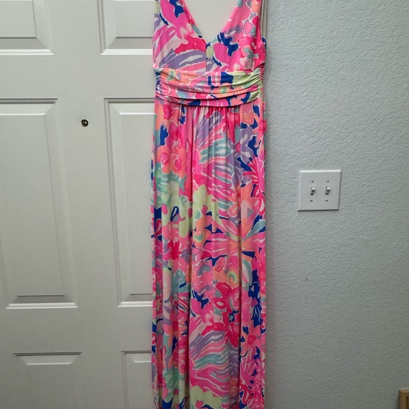 Lilly Pulitzer Multicolor Maxi Dress - Picture 3 of 4